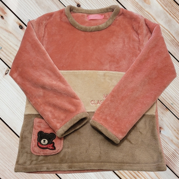 Women's Plush Pajama/Lounge Top Sz M - Picture 1 of 4